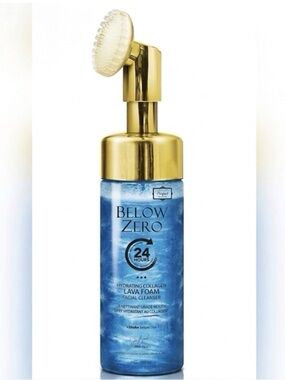 Below Zero Glacier Ice Oil Control Lava Foam Cleanser W/Brush Head ~ Retail $180